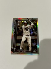 2025 Topps Chrome Update Alan Roden RC Sepia Refractor Minnesota TWINS #Usc41