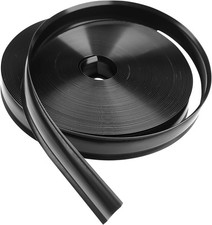 1" Black Vinyl Trim Molding Screw Cover RV Camper Travel Trailer 100 ft