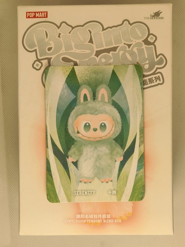 Pop Mart Labubu The Monsters Big Into Energy V3 Plush *Serenity* Authentic