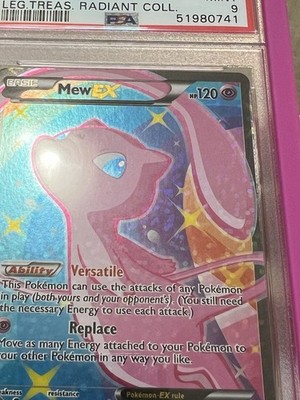 PSA9 ミュウex 25th ANNIVERSARY editio… Mew EX Legendary Treasures Radiant Collection RC24/RC25 PSA 9 | eBay