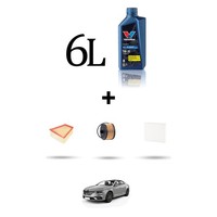 Hoffcar Servicekit 3 Filter Und 6L ÖL FüR Renault Talisman 1.3 Tce 117Kw Ab
