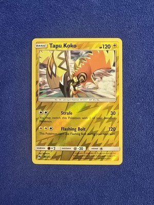 Tapu Koko 85/214 Sm-Lost Thunder Reverse Holo