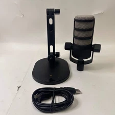 Rode Podmic USB/XLR Dynamic Broadcast Microphone With Extras