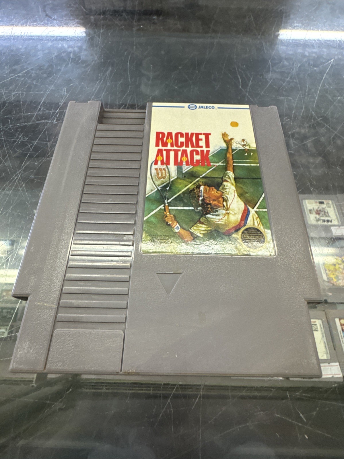 Racket Attack (Nintendo Entertainment System, 1988) NES, Tested And Working