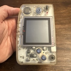 Neo Geo Pocket Color Console - Crystal Clear - Tested - Authentic