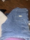 Wrangler Men's Cargo Jeans Shorts Tag Sz 46 med dark wash 7 pockets — photo 1