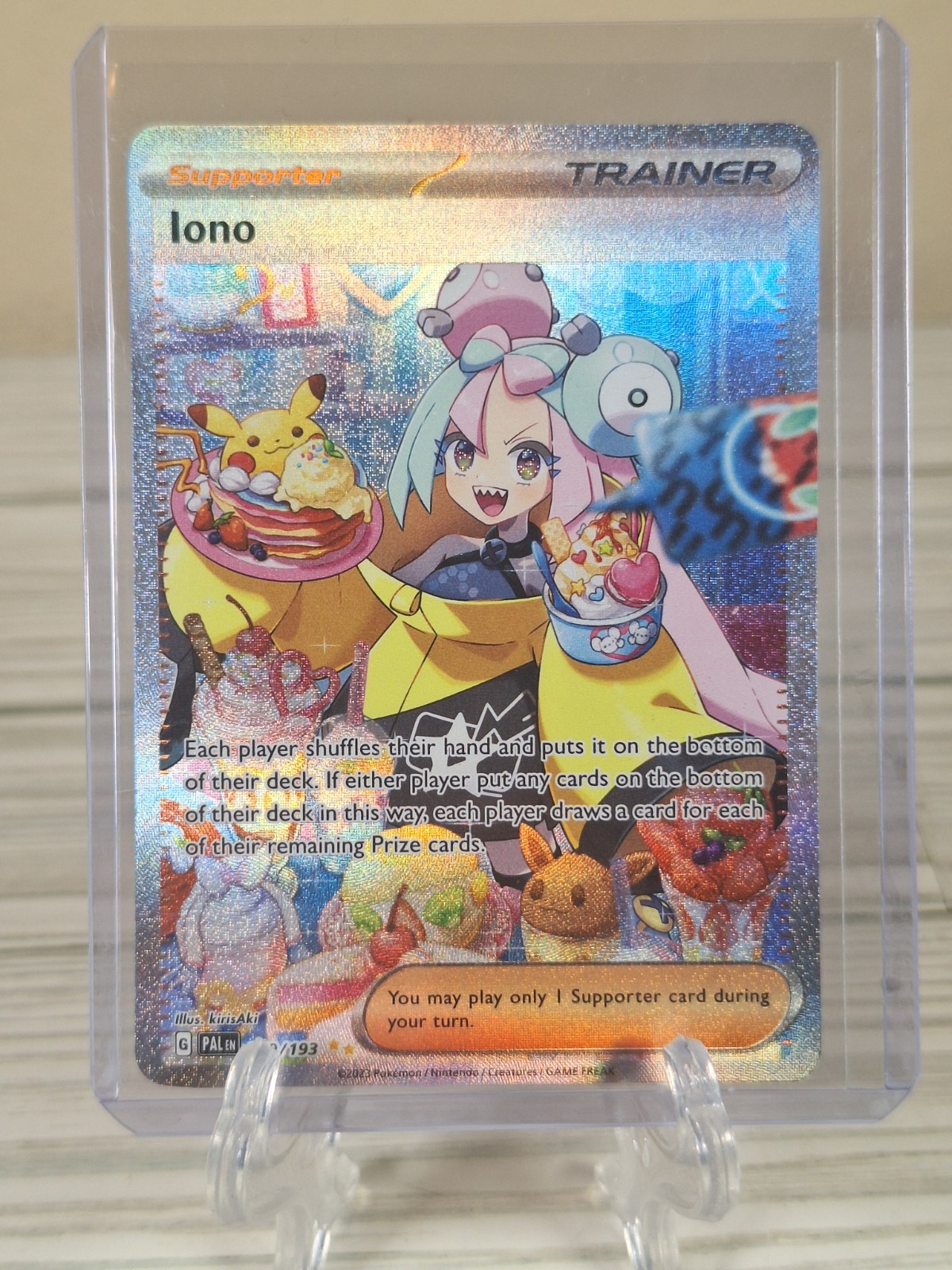 Iono 2023 Scarlet & Violet: Paldea Evolved #269/193 Special