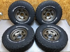 Jdm Toyota Yn100 Hilux Pickup Genuine 15 Inch 7j Steel Wheel 139.7 Goo No Tires