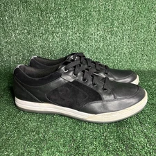Callaway Del Mar Spikeless Leather Golf Shoes Black Size 11.5