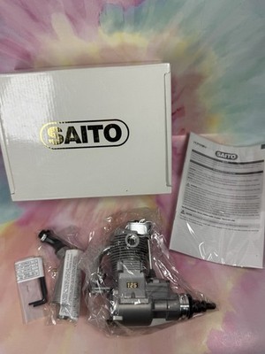 SAITO 125 FA125A Single Cylinder Ringed 4 STROKE RC ENGINE NEW IN BOX RARE NOS