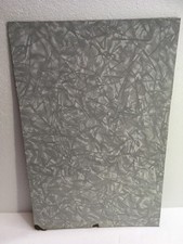VTG 1950's Formica Countertop Sheet NOS Scrap 19" x 13" Craft Crushed Ice Gray