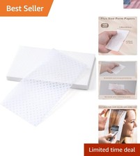 Breathable Hair Perm End Papers - 100 Count, Ideal for Salon At-Home Use