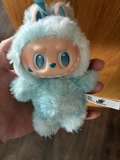 Genuine POPMART Labubu The Monsters Big into Energy Hope PlushDoll Pendant 