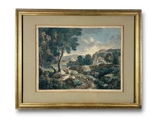 After Gaspar Dughet, Engraving by François Vivares (French 1709-1780)