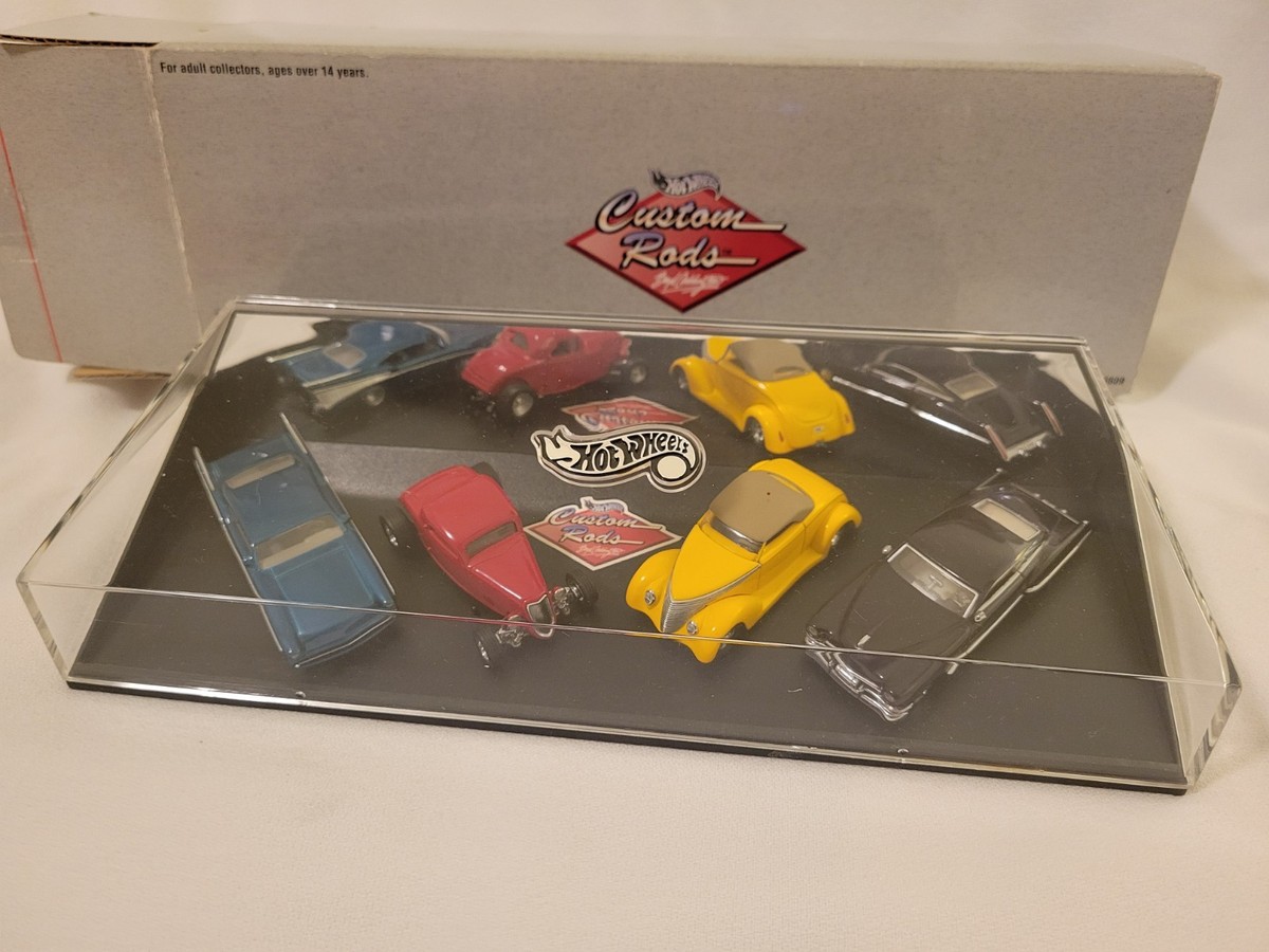 Hot Wheels Boyd Coddington Custom Rods 4 Car Set #16609 Open Box