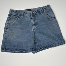Bill Blass Jeans Classic Blue Denim Shorts Size 10