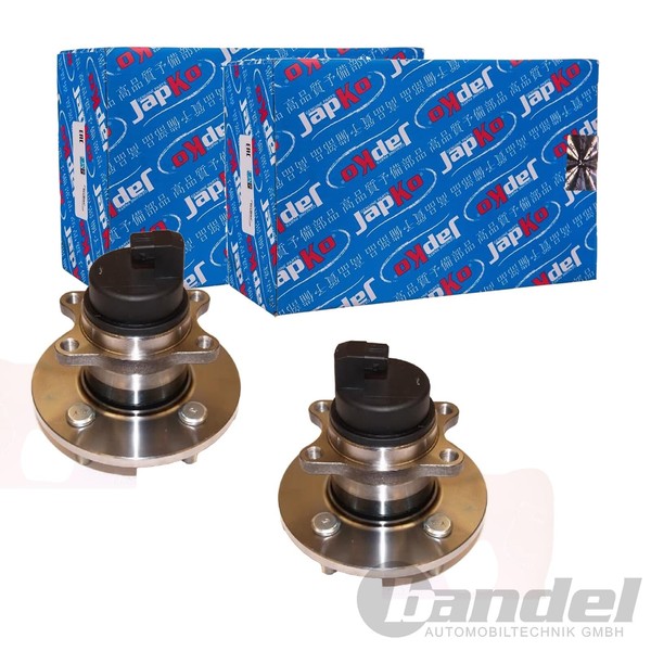 2X Japko Radnabe Links+Rechts Hinten Passend FüR Hyundai Accent Getz I10 KIA PIC-image