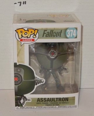 2018 Funko POP! Games Fallout #374 Assaultron Vinyl action Figure NIP