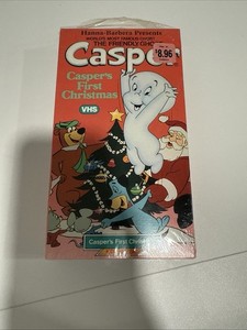 その他 Casper's First Christmas [VHS] Casper's First Christmas VHS Tape 1986 Hanna Barbera Holiday