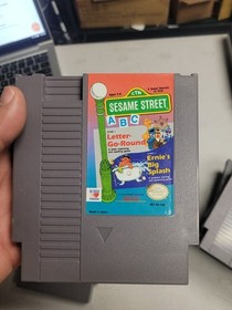 Nes Game Lot Bundle Including Burgertime - NARC - PLATOON