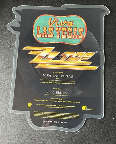 ZZ Top – My Head's In Mississippi & Viva Las Vegas Vinyl Picture Discs - Picture 8 of 10