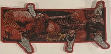 200 heridas de puñalada - Procedimientos maníacos manuales parche de tira tejida grande de 8" x 4"
