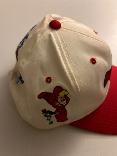 Vintage American Needle Casper Wendy Hat Cap White and Red Snapback Harvey 1993 - Picture 2 of 6