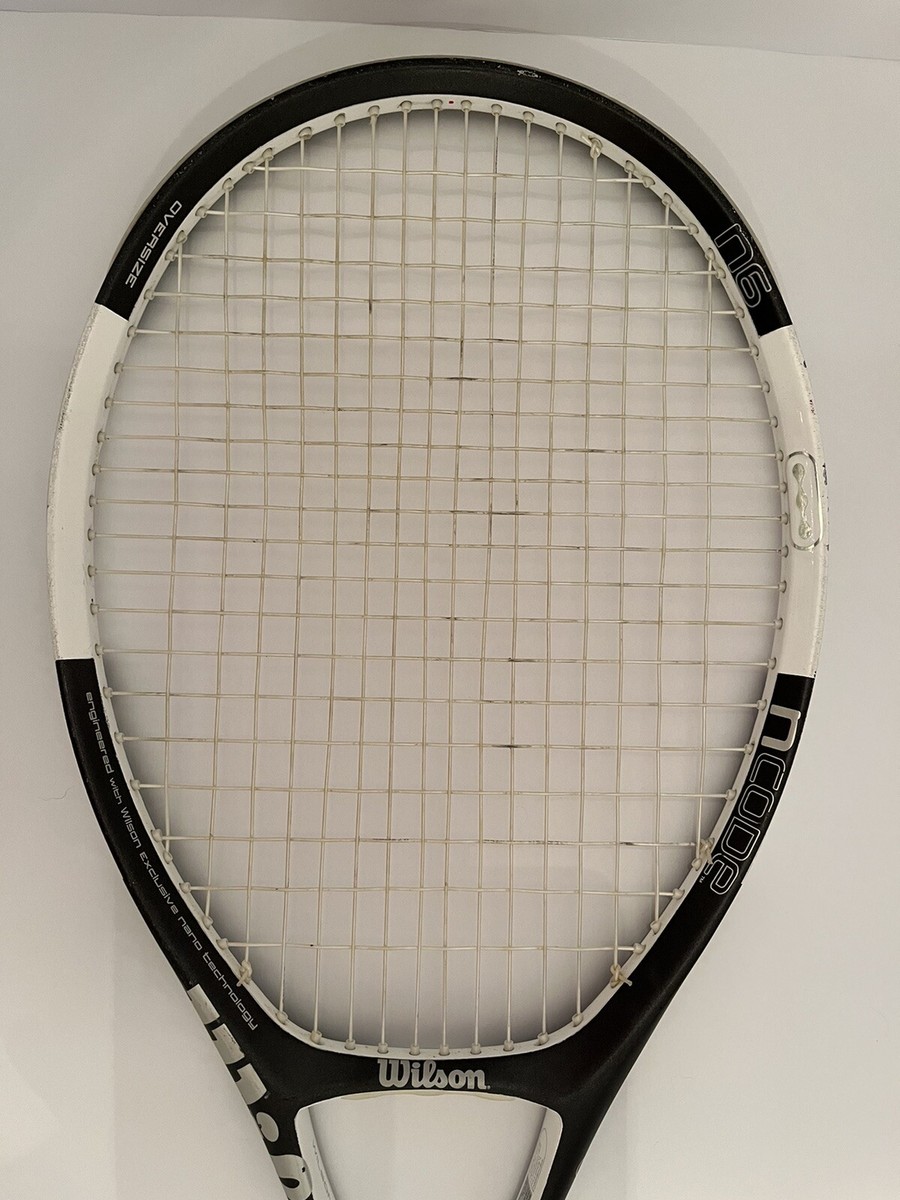 Wilson ncode n6 4 1/2” No. 4 Oversized Tennis Racquet, New