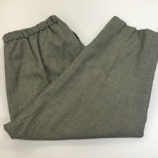 VTG Bloomingdale's Wool Pants Women's 16W Hound's-tooth Pleated Front Lined