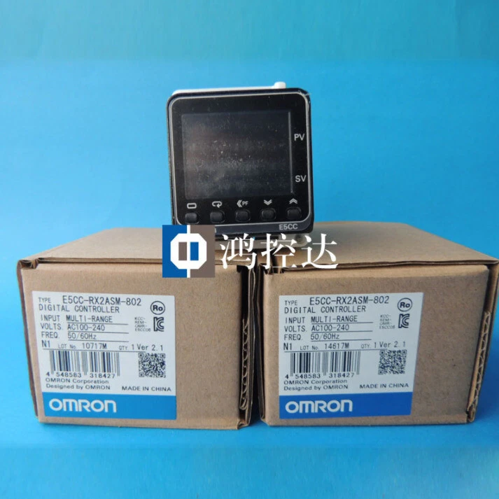 Controlador de temperatura digital original Omron E5CC-RX2ASM-802 en caja - nuevo #OM Foto 2 de 2