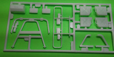 Jeep Honcho Truck 124 Diorama Mirrors Roll Bar Tool Box Jerry Can Push Bumper