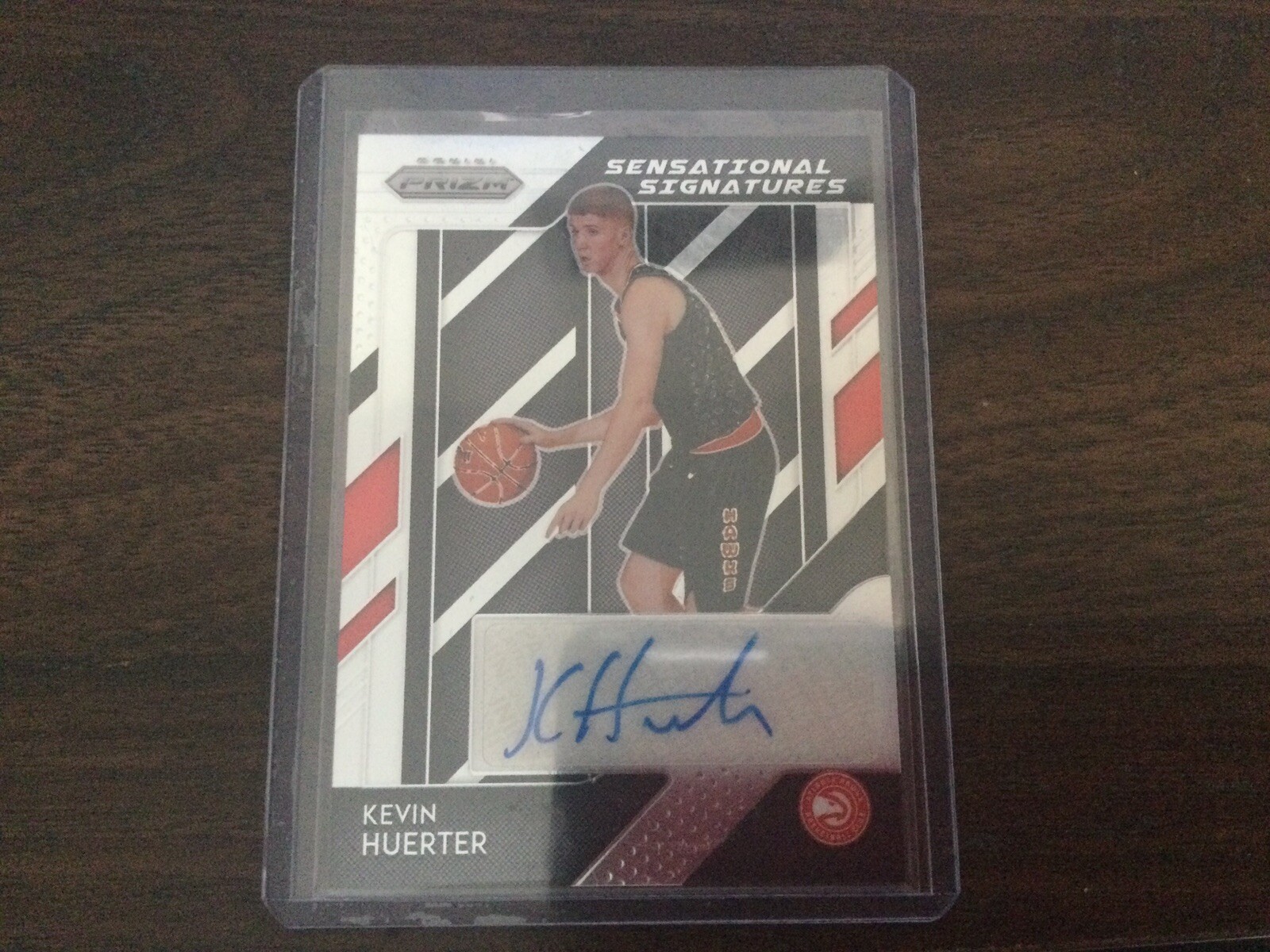 KEVIN HUERTER 2018-19 PANINI PRIZM SENSATIONAL SIGNATURES AUTO ROOKIE RC #SS-KHR