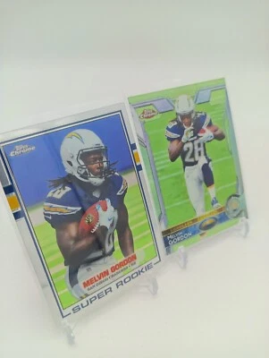2015 Topps Chrome Football Melvin Gordon RC's | San Diego Chargers - Bild 1 von 4
