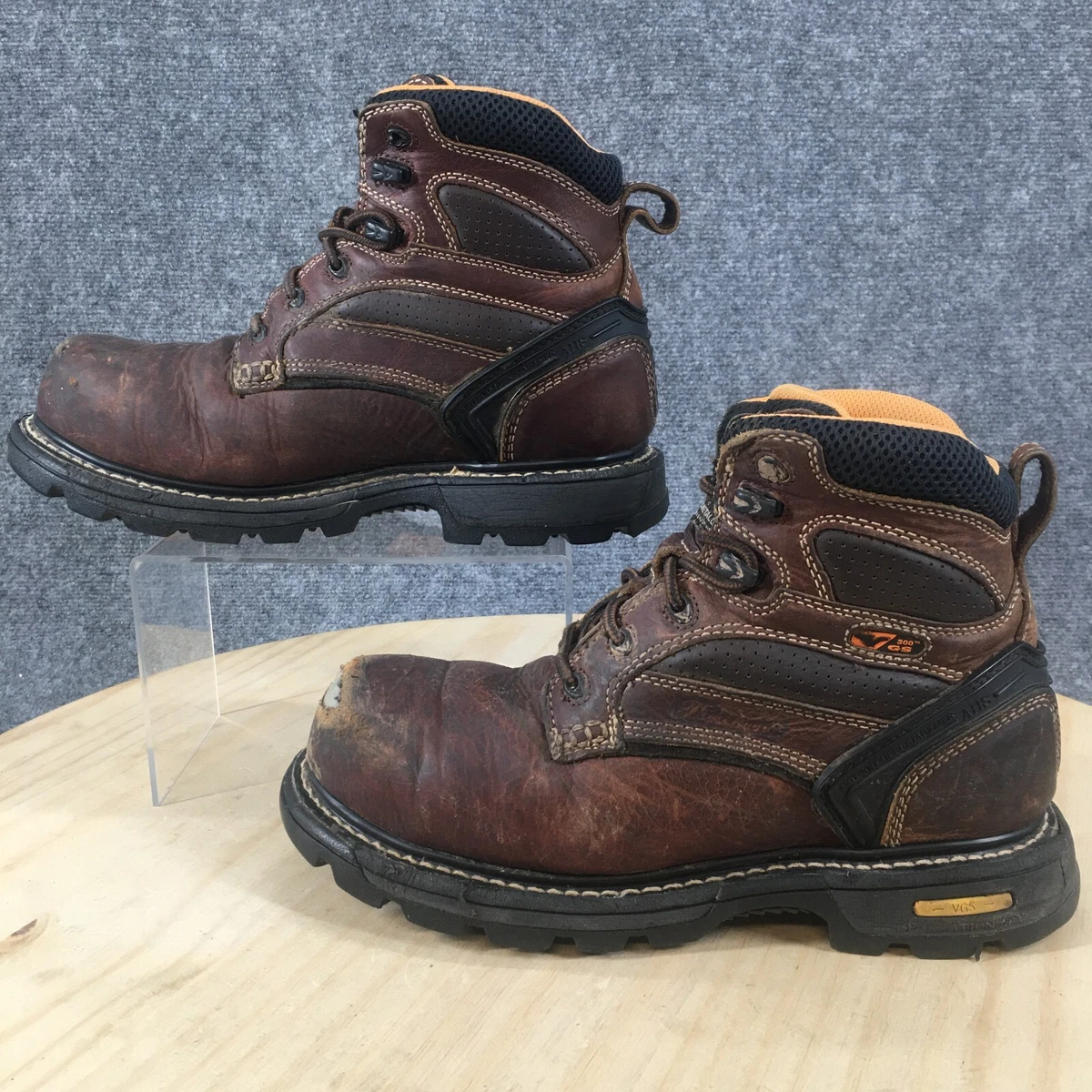 Thorogood Work Boots Mens 8M Brown 6