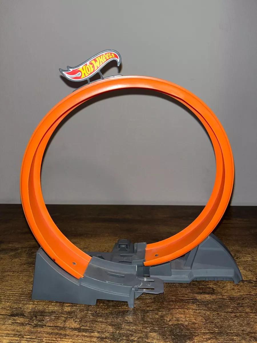 Hot Wheels Speed Chargers Circuit Speedway Track Loop Base Grey w/track-  Orange