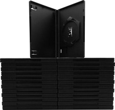  25 VGBR15GCDG Dark Gray 1 Disc Nintendo GameCube Replacement Boxes Cases 15MM