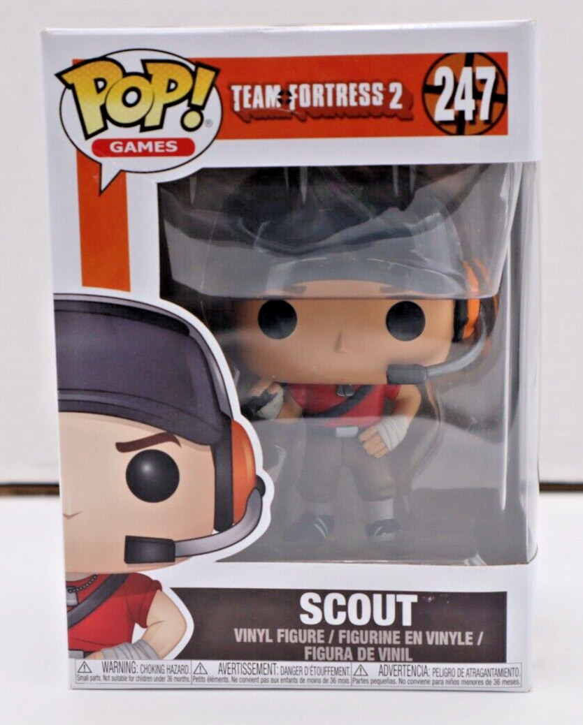 Funko Pop! Team Fortress 2 Scout #247 *Open Box*