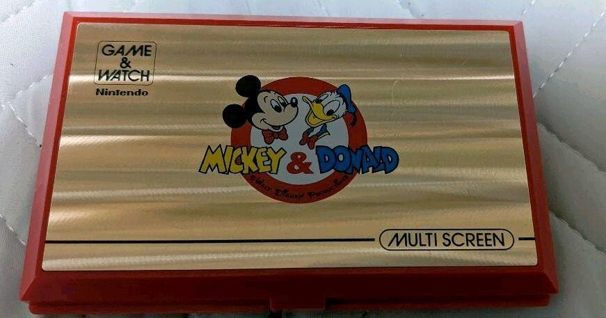 Game Watch MICKEY & DONALD Multi Screen Nintendo DM-53 Handheld