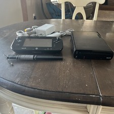 Nintendo Wii U 32GB Model WUP-101 02 Video Game Console Bundle - Tested