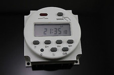 DC 12V Digital LCD Power Programmable Timer Time switch Relay 16A