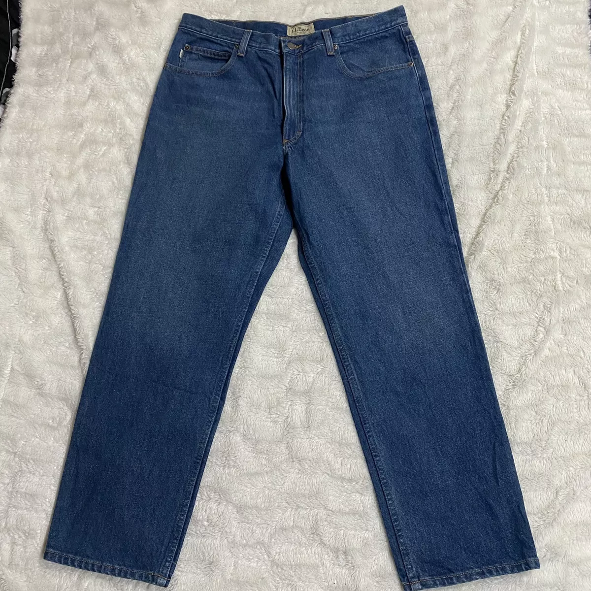 Bean Jeans Men&#039;s W37 X L29 Blue Classic Fit 100% Cotton | eBay