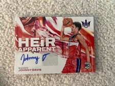 🇺🇸 2022-23 Court Kings RC AUTO Johnny Davis Purple Heir Apparent /49 Wizards