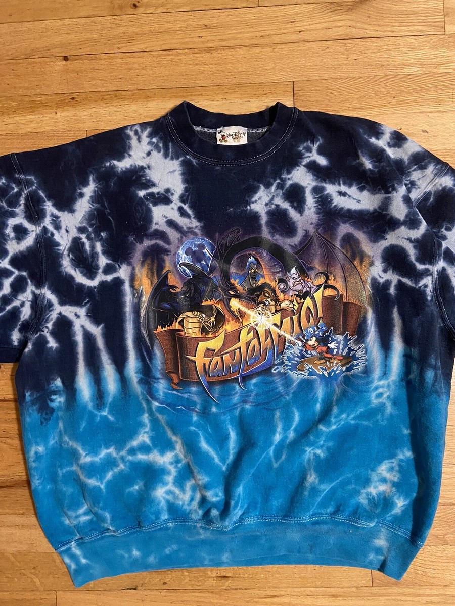 K*N様 激レア90s 【USA製】Disney MGM Fantasmic ヴ 古着 90s USA製 Disney Fantasmic 豪華 ヴィランズ × ミッキー