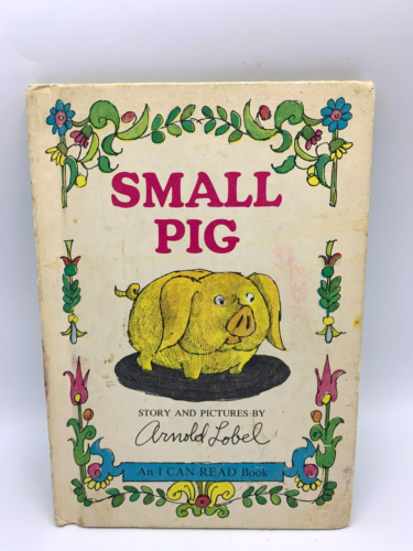Vintage Small Pig di Arnold Lobel 1969 Edizione Rigida Harper Row Accettabile - Foto 1 di 11