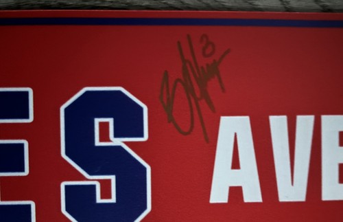 RARE!!!! Bryce Harper Signed Phillies Street Sign JSA CERTIFICATION - Picture 2 of 6