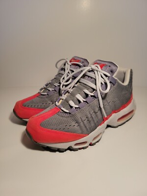 Nike Air Max 95 Premium EM Cool Grey Red - No Insoles No Box