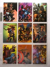 2006 The Complete Avengers 1963 to Present Earth's Mightiest Heroes Card Set