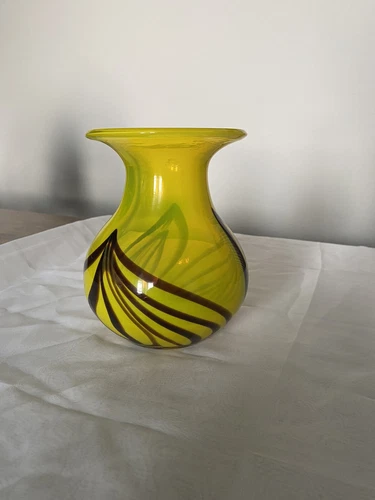 Art Glass Vase Vintage 1970’s MCM - Possibly Murano Glass