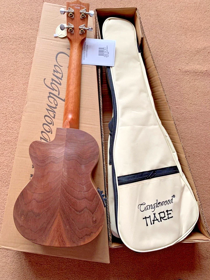 NEW TENOR UKULELE & GIG BAG, TANGLEWOOD, MODEL TWT15E, RRP IS NORMALLY £229.00 - Image 2 of 4