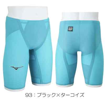 Mizuno GX SONIC 6 CR Swimwear N2MBA502 Black Turquoise Men